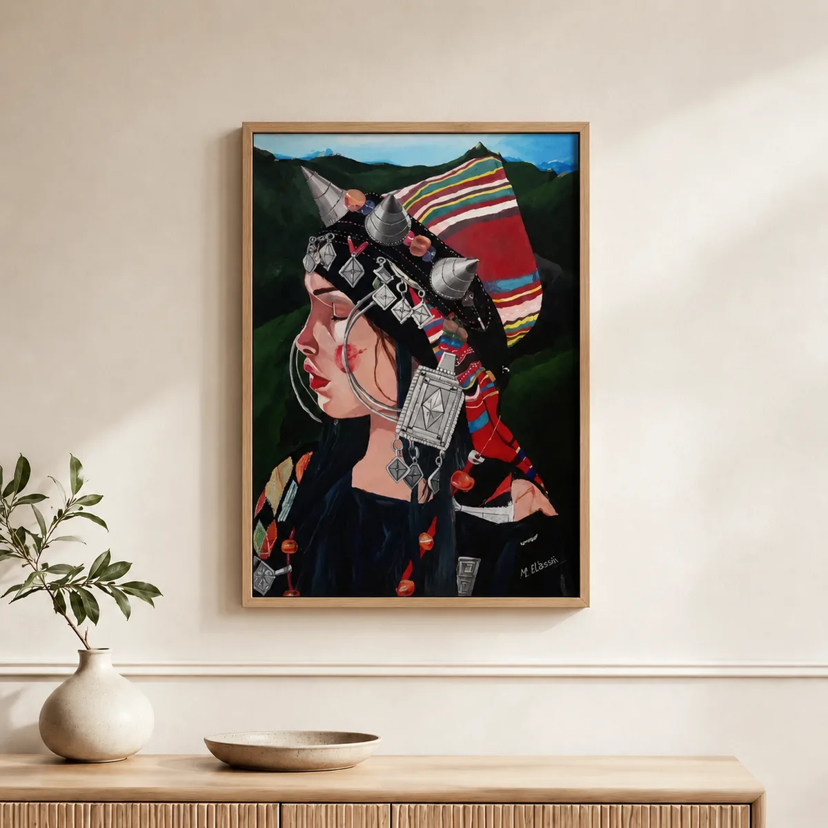 Œuvre 07 — Mohamed Elassiji